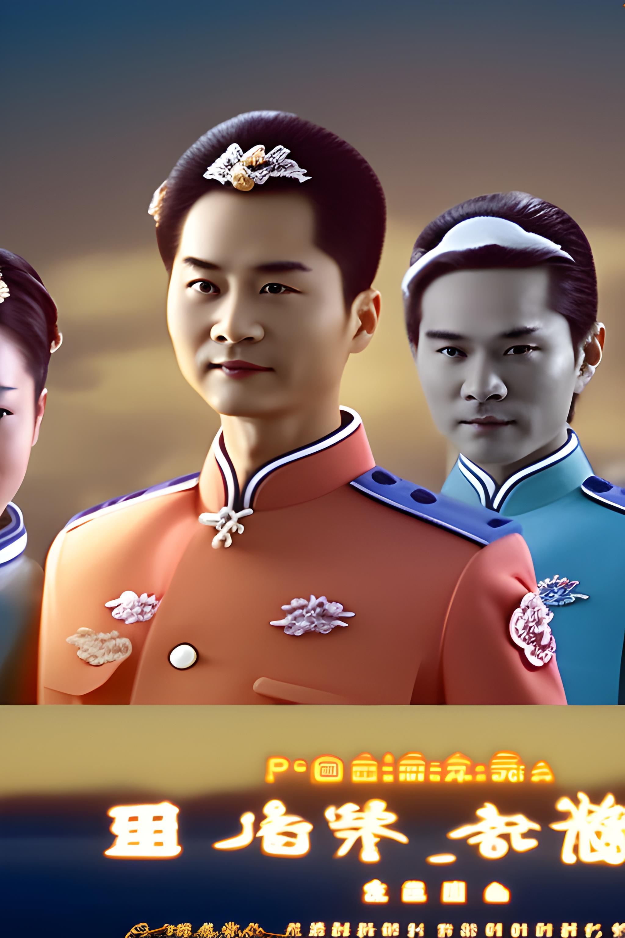 浅淡蓝色的天空漂浮着几朵白云，沙滩下大海正在淡淡地慵躺